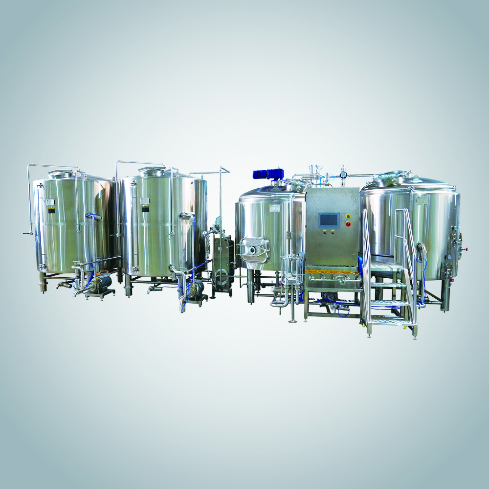 Sistema de microcervecería, equipos de cervecería de 1200L.